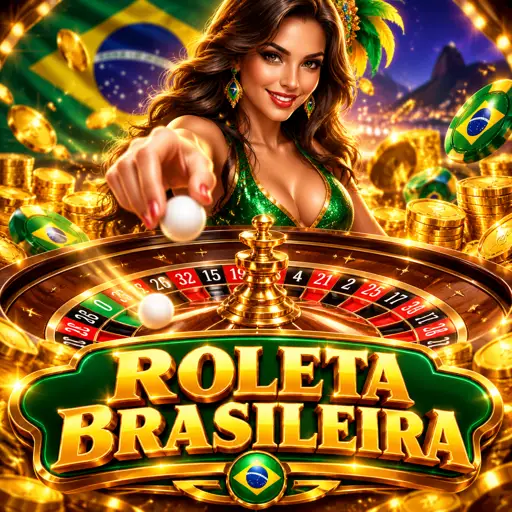 Roleta Brasileira com crupiê falando português